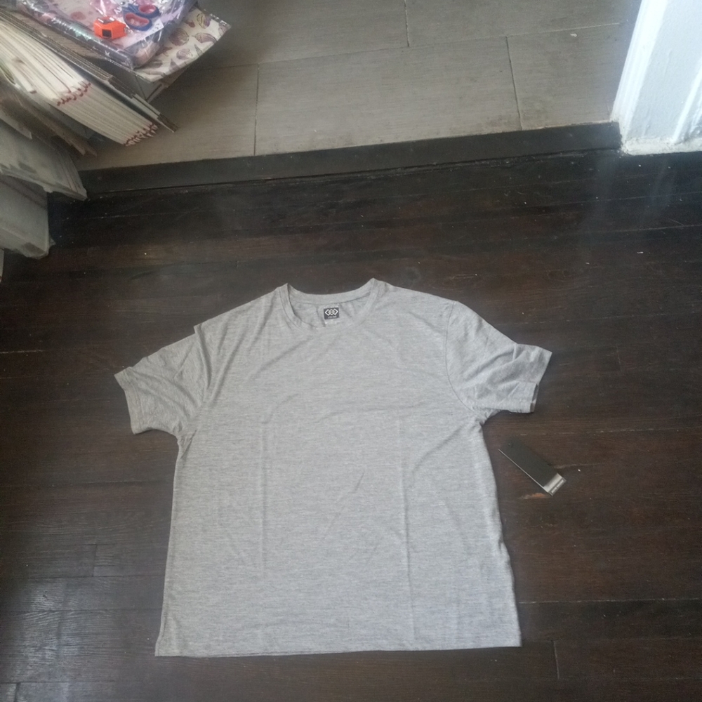 Leg3nd Comfort Fit Moisture Management Color Grey Mens Size 2X Big&Tall Shirt...